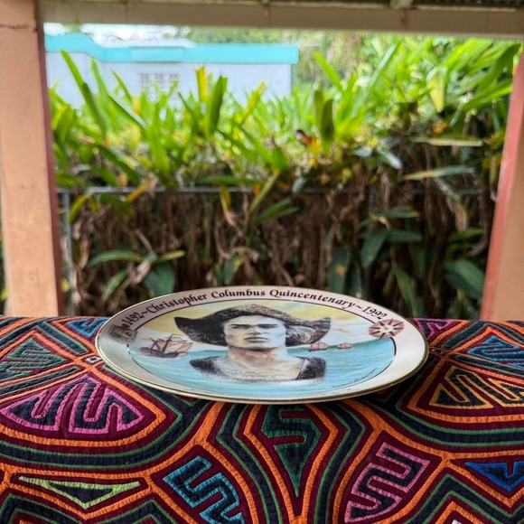 Christopher Columbus‎ Quincentenary Plate 1492–1992 – 8.5 inch - Picture 6 of 7